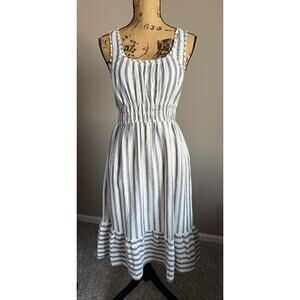 NWOT Hem & Thread Striped Dress Size S